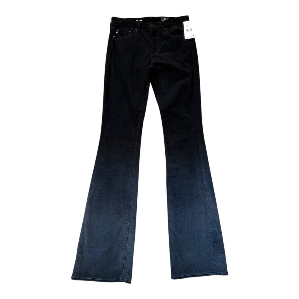 AG Adriano Goldschmied The Angel Bootcut Jean Velvet Black Ombre Wash 4 (26)